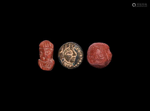 Western Asiatic Face Amulet Collection