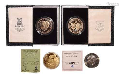 Charles/Diana and William/Catherine - Wedding Coins