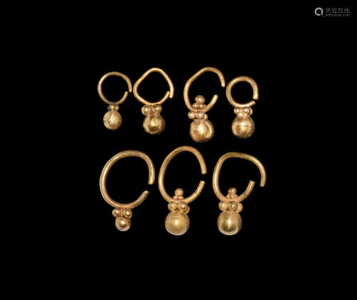 Viking Gold Earring Collection