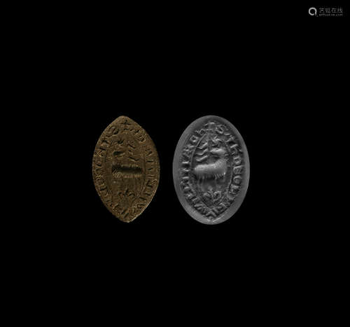 Medieval Thomas of Ely Seal Matrix