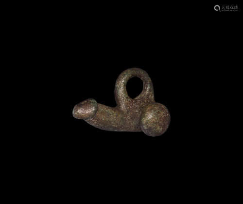 Roman Phallic Pendant