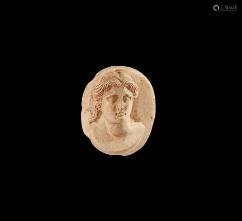 Roman Female Portrait Cameo