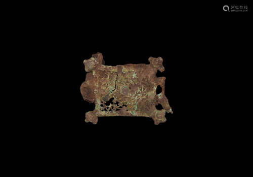 Roman Military Strap Junction Plate