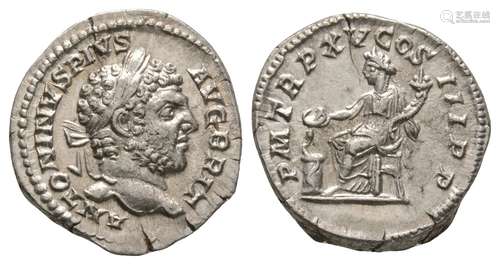 Caracalla - Annona Denarius