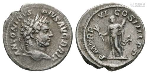 Caracalla - Hercules Denarius