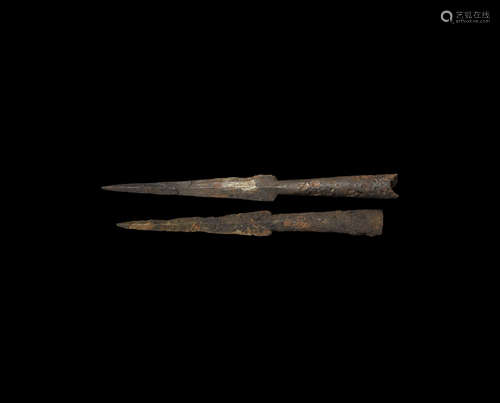 Viking Socketted Spearhead Group