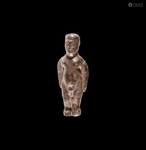 Romano-Celtic Silver Votive Statuette