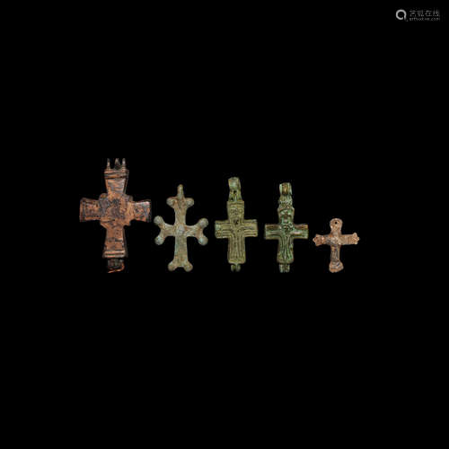 Byzantine Cross Pendant Collection