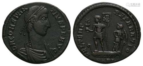 Constantius II - Emperor in Galley Maiorina