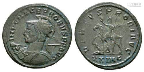 Probus - Emperor Riding Antoninianus