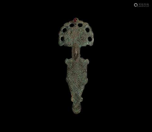 Visigothic Radiate Headed Brooch