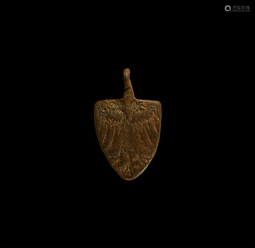 Medieval Heraldic 'Monthermer Family' Horse Harness Pendant