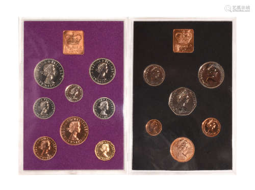 Elizabeth II - 1970/1971 - Royal Mint Cased Year Sets [2]