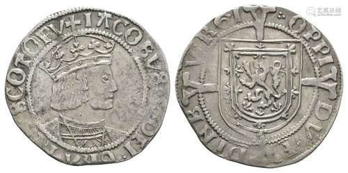 Scotland - James V - Edinburgh - Groat