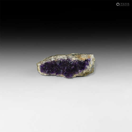 Natural History - Brazilian Amethyst on Quartz