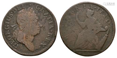 Ireland - George I - 1723 - Wood's Halfpenny