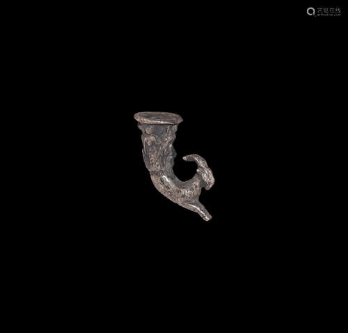 Parthian Silver Miniature Rhyton