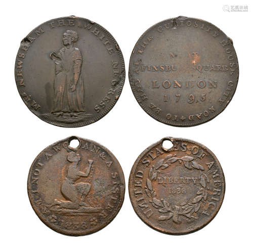 18th Century - USA & UK - Female Slavery Tokens [2]