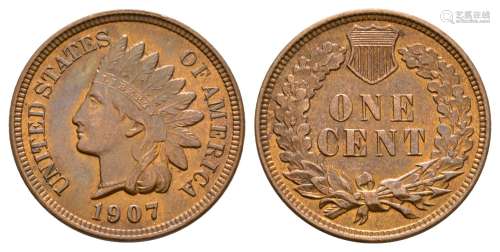 USA - 1907 - Indian Head Cent