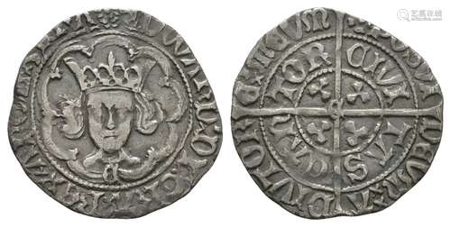 Edward IV - Canterbury - Halfgroat