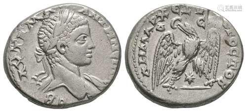 Elagabalus - Antioch - Eagle Tetradrachm