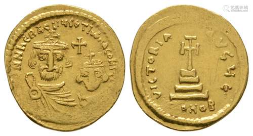 Heraclius and Heraclius Constantine - Gold Solidus