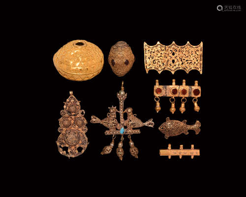 Greek Hellenistic and Other Gold Jewellery Collection