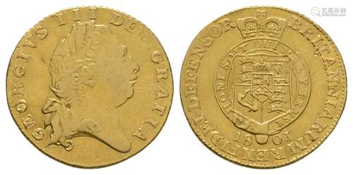 George III - 1801 - Half Guinea