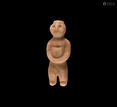 Neolithic Marble Standing Idol