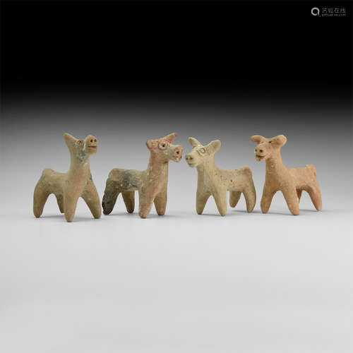 Western Asiatic Dog Statuette Collection