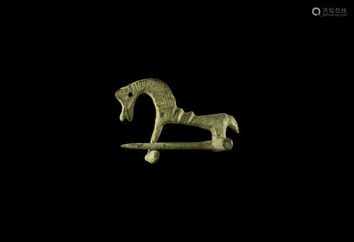 Roman Horse Brooch