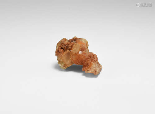 Natural History - Iron on Quartz Mineral Specimen