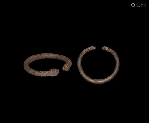 Western Asiatic Lion-Headed Bracelet