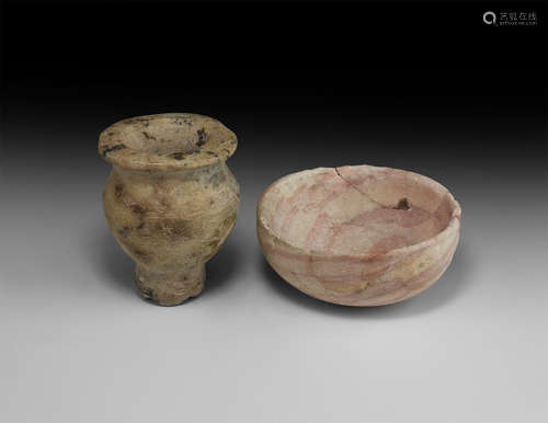 Western Asiatic Carved Vessel Group