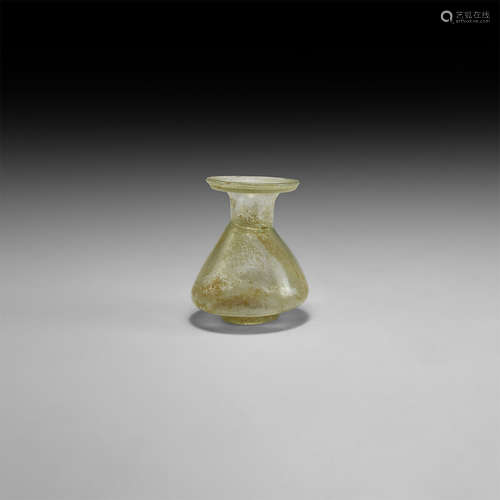 Roman Glass Sprinkler Vessel