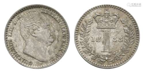 William IV - 1833 - Maundy Penny