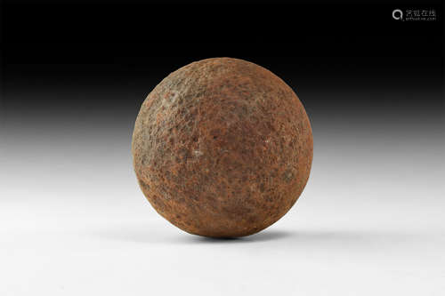 Civil War Iron Cannonball