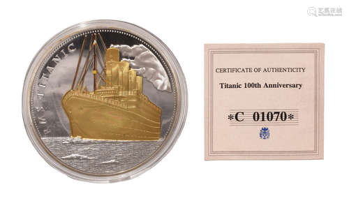 RMS Titanic - 1912/2012 - Large Medallion