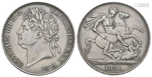 George IV - 1821 SECUNDO - Crown