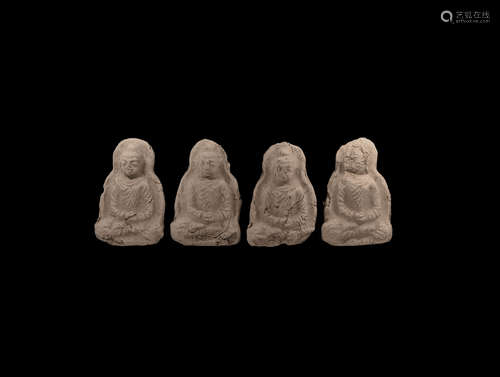 Gandharan Figural Plaque Group