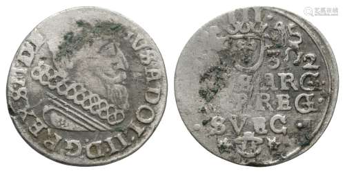 Poland - Elbing - Gustav Adolf II - 1632 - 3 Groschen