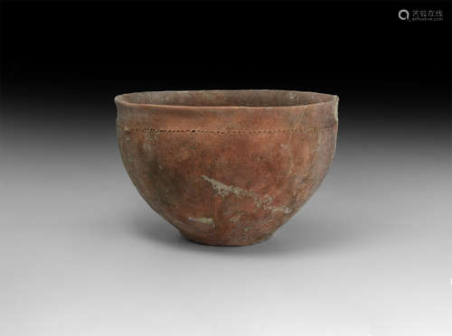 Bronze Age Decorated Bowl