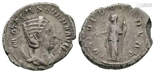 Otacilia Severa - Juno Denarius