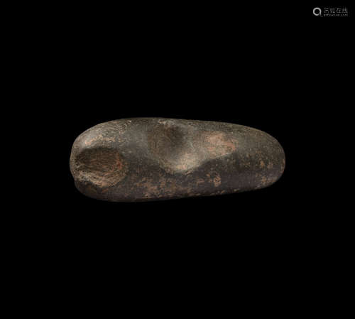 Neolithic Smoothing and Grinding Stone