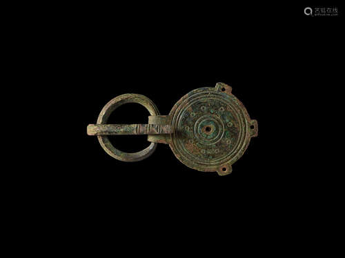 Roman Military Buckle with Plate