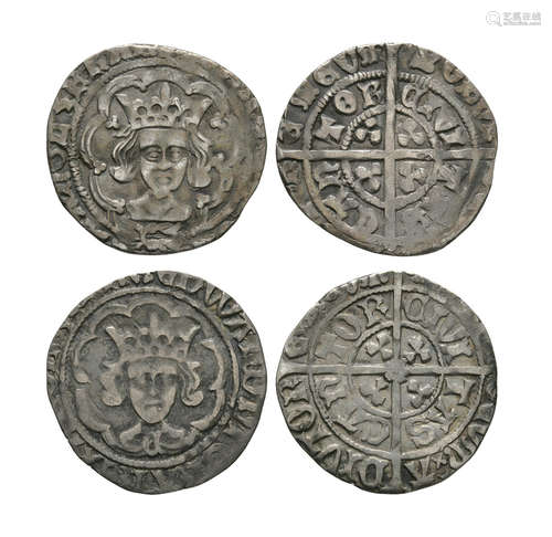 Edward IV - Canterbury - Halfgroats [2]