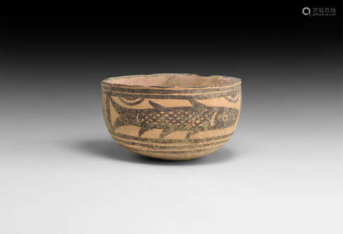 Indus Valley Mehrgarh Painted Vessel