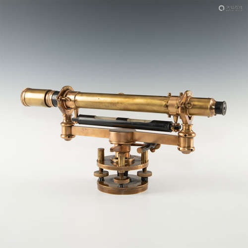 19TH CENTURY HEER & SEELIG CHICAGO SURVEYORS LEVEL