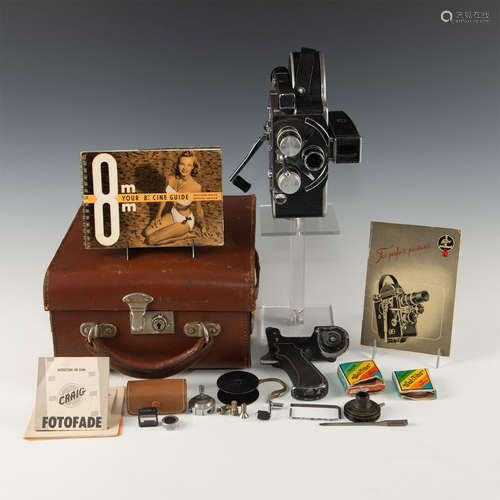 FAMOUS PAILLARD BOLEX H8 CINEMA CAMERA, RUNNING