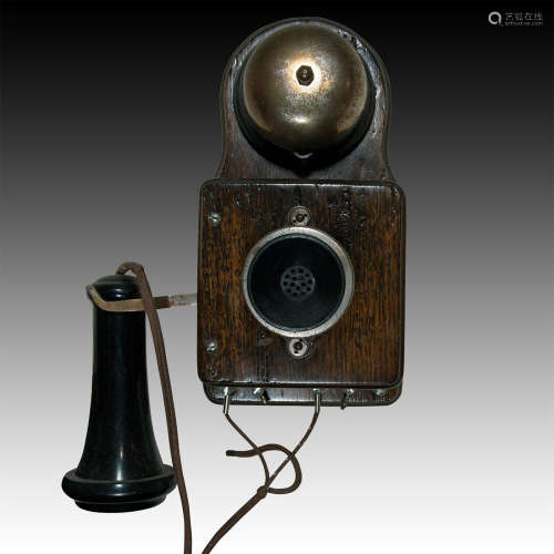 WHITMAN & COUCH WALL MOUNTED TELEPHONE